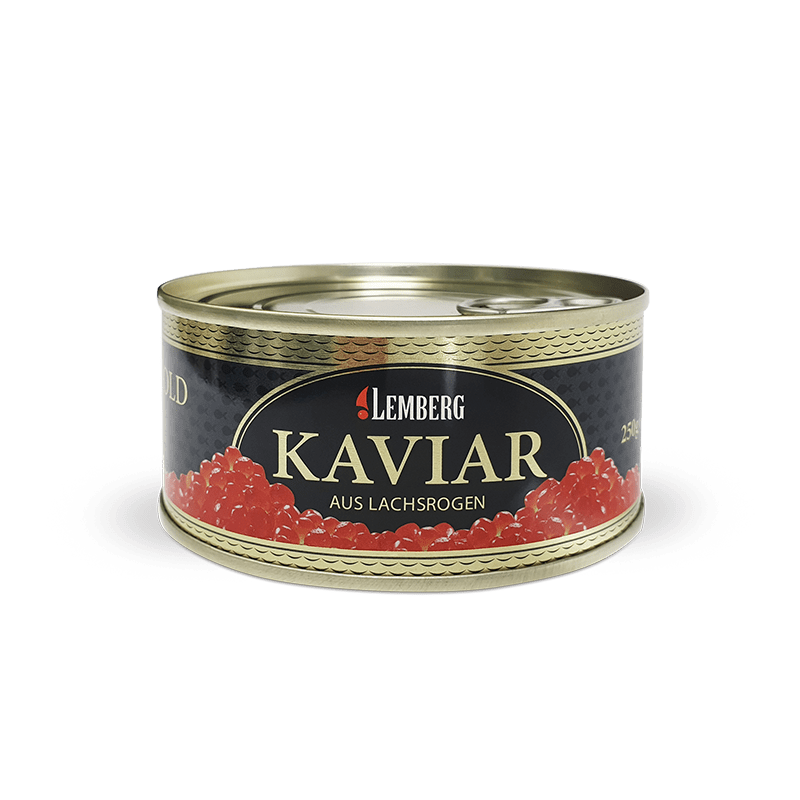 Caviar de Salmón Rosado, ALASKA GOLD, 250g