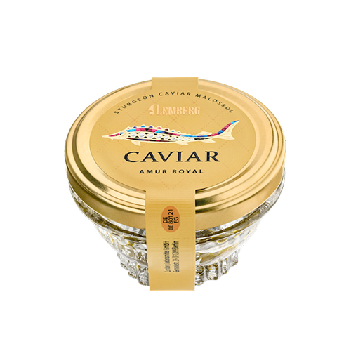 Caviar de esturión AMUR ROYAL