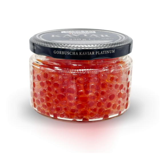 Caviar De Salmón Rosado, PLATINO, 250g