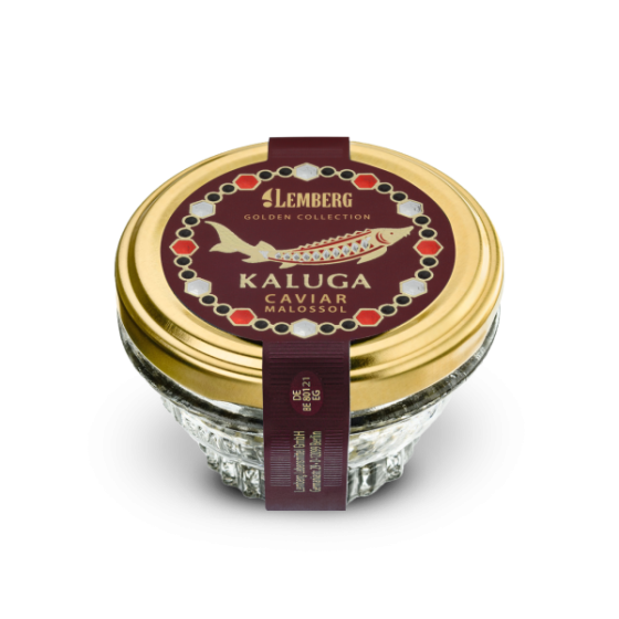 Caviar de esturión KALUGA, 50g