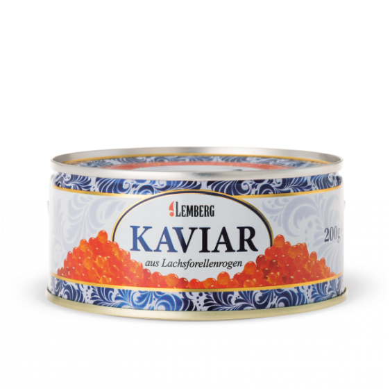 Caviar de trucha salmonada, 200 g