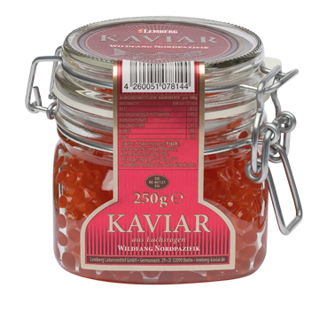 Caviar De Salmón Chum, 250g