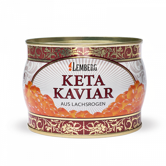 Caviar De Salmón Chum, 500g