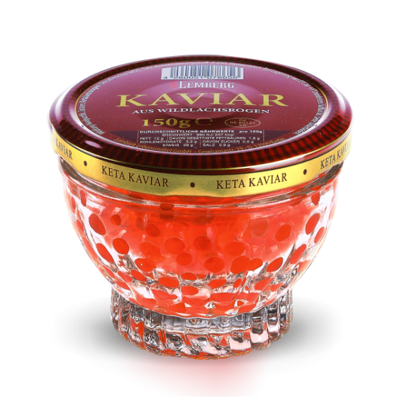 Caviar De Salmón Chum, 150g