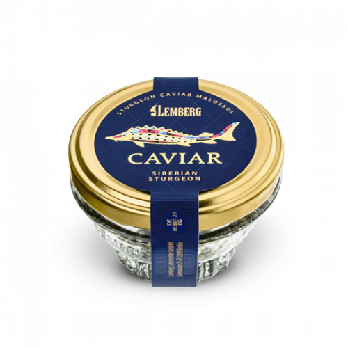 Caviar de esturión siberiano