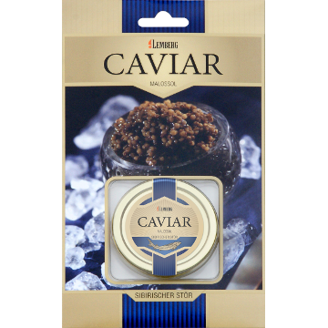 Caviar de esturión siberiano, 30g