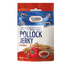 Tiras de filete de abadejo con pimentón, saladas y secadas, 42g
